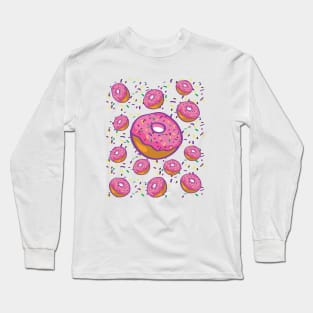 donus happy Long Sleeve T-Shirt